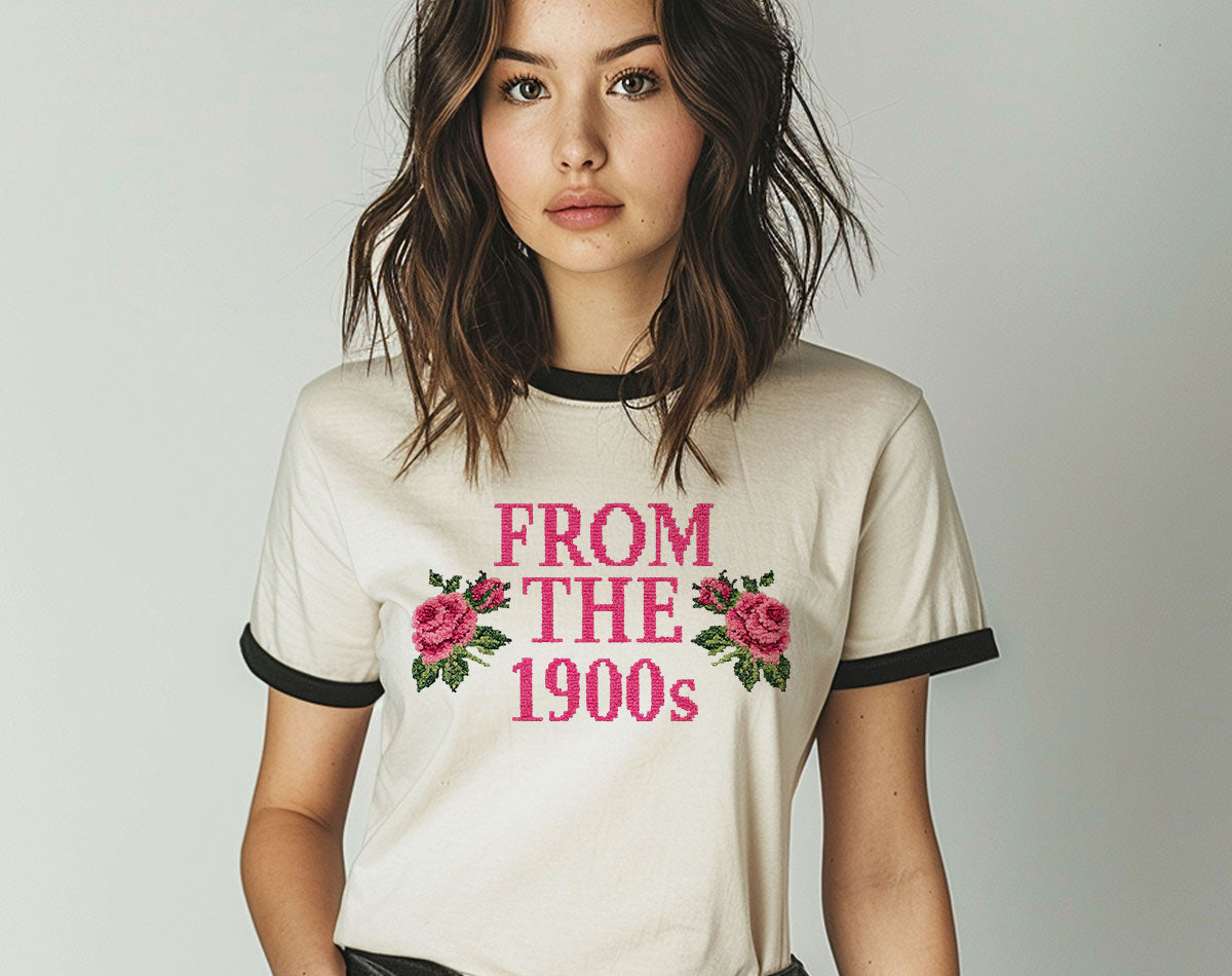 From the 1900s Ringer Tee