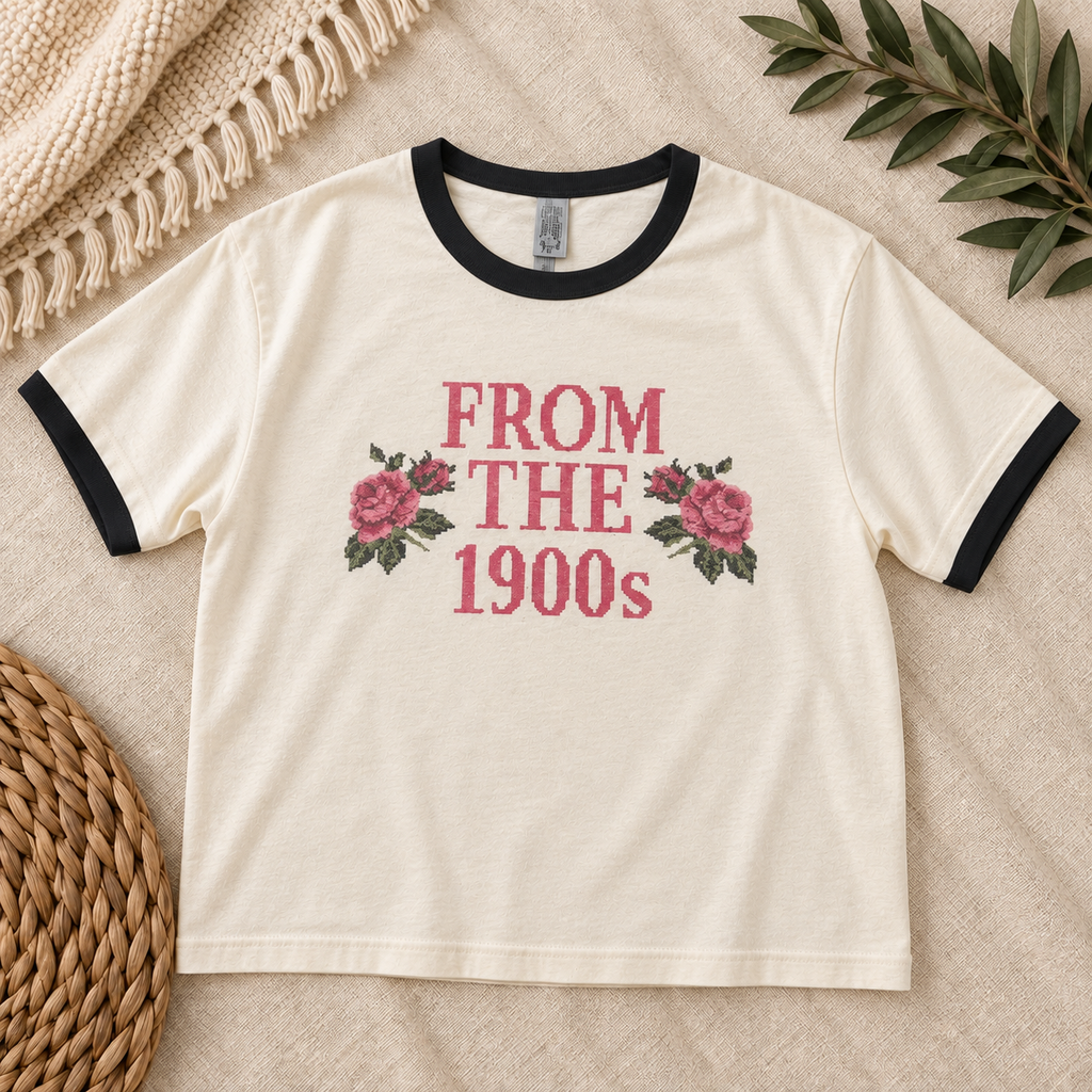 From the 1900s Ringer Tee