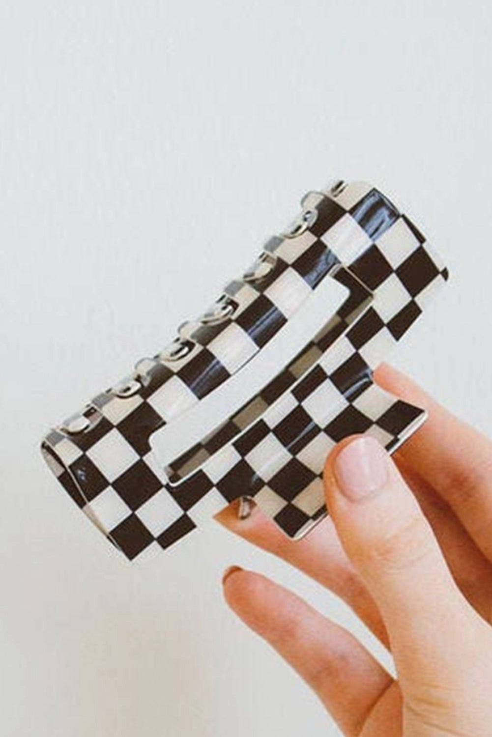 The Checkmate Claw Clip
