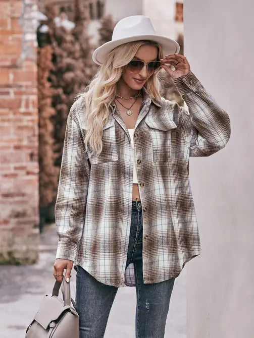 The Coffee Plaid Overshirt