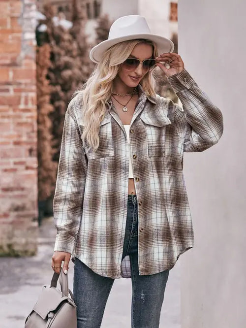 The Coffee Plaid Overshirt